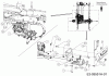 Riwall RLT 92 H 13A2715E676 (2018) Ersatzteile Bremsstange, Bypassstange, Hinterachshalter rechts