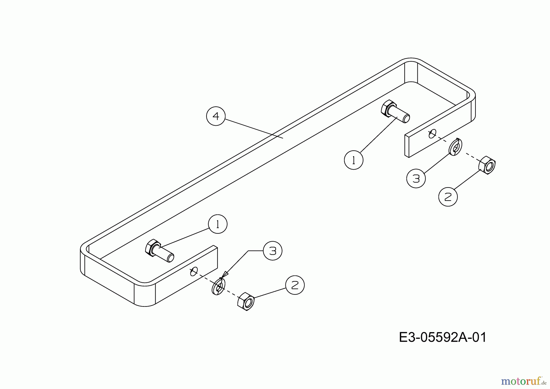  MTD Motormäher mit Antrieb SP 56 SD 12A-26M1676  (2010) Sicherheitsbügel