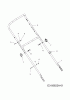 MTD SPHM 53 4 en 1 12C-83CQ600 (2010) Ersatzteile Holm