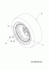 Cub Cadet GT 1224 14AI94AP603 (2010) Ersatzteile Räder hinten 23x10.5