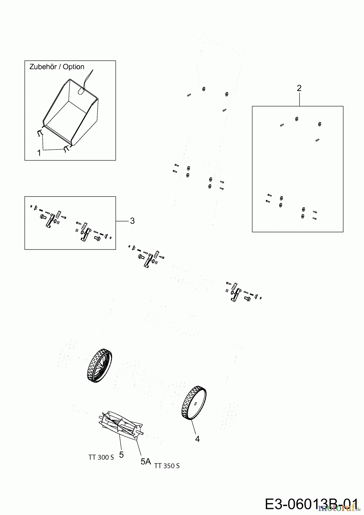 Wolf-Garten Spindelmäher TT 350 S 15A-BA--650 (2013) Grundgerät