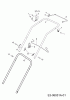 WOLF-Garten Expert Expert 37 E 18AWG1H-C50  (2012) Ersatzteile Griff, Schalter