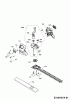 Wolf-Garten Li-Ion Power HSA 45 V 7420002 Serie E (2010) Ersatzteile Messer, Messeraufnahme, Motor