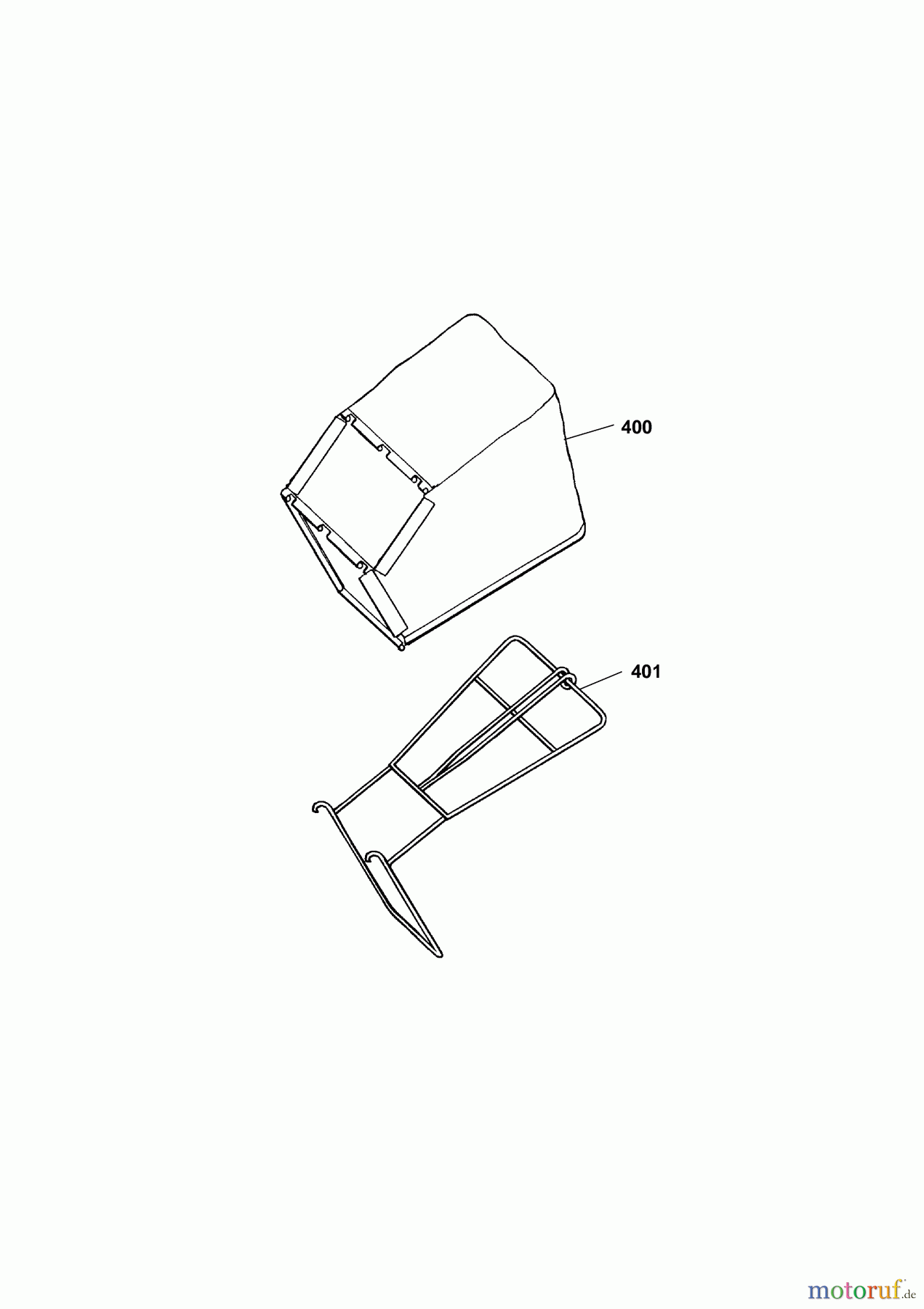 Gutbrod Motormäher mit Antrieb HB 48 RHW 12AWB6M1690 (2010) Grasfangsack