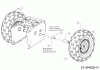 MTD M 61 31A-62C2678 (2015) Ersatzteile Räder 13x4x6