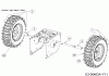 Yard-Man YM 66 M-W 31AY54LS643 (2011) Ersatzteile Räder 16x4.8x8