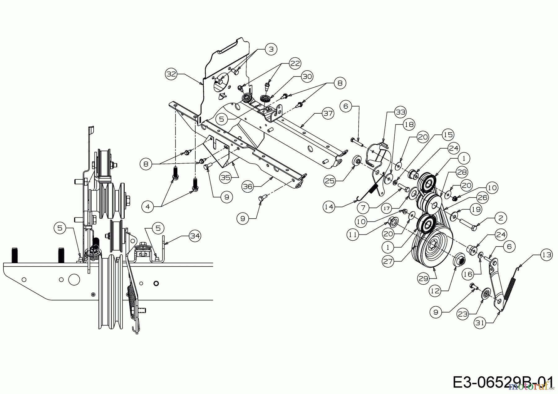  MTD Motorhacken Yard Machines 18