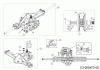 MTD 76 13H2765F600 (2018) Ersatzteile Getriebe 618-04566A