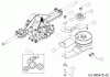 MTD DL 960 T 13H276KF677 (2018) Ersatzteile Spannrolle Getriebe