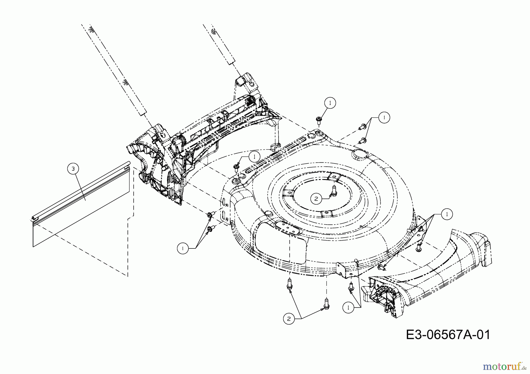 MTD Motormäher mit Antrieb 21
