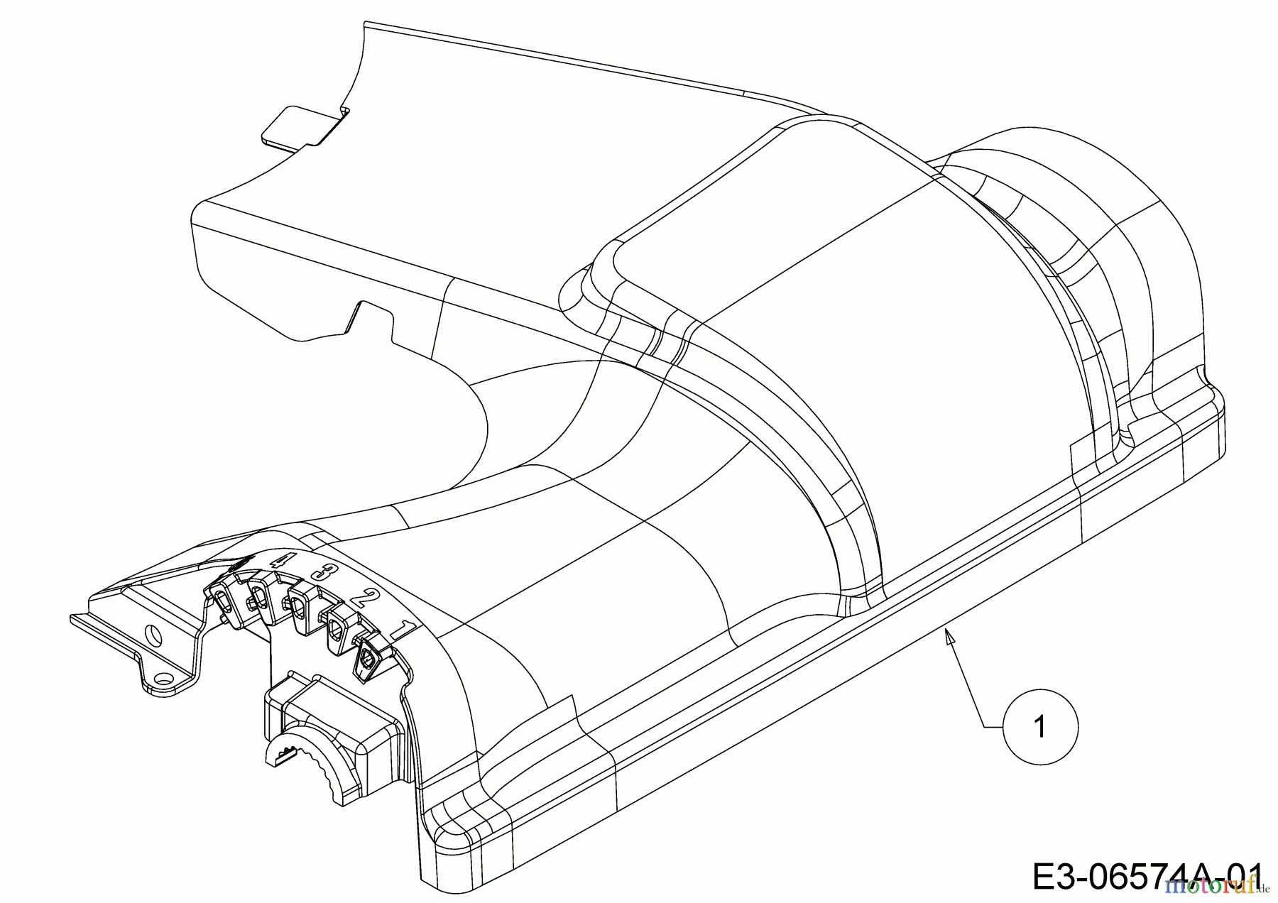  Brute Motormäher mit Antrieb Brute 21
