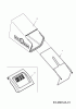 Wolf-Garten Select 4600 11C-J1JD650 (2011) Ersatzteile Grasfangsack