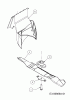 Wolf-Garten Ambition 48 HW 11B-118R650 (2012) Ersatzteile Messer