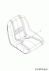 Cub Cadet RZT 42 17AE2ACS603 (2011) Ersatzteile Sitz