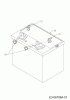 Cub Cadet CC 1016 HF 13AD91AF603 (2012) Ersatzteile Batterie