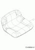 MTD 17.5/42 13AN775S308 (2018) Ersatzteile Sitz