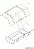 MTD T 380 B 700 21D-382X602 (2014) Ersatzteile Schutzschild