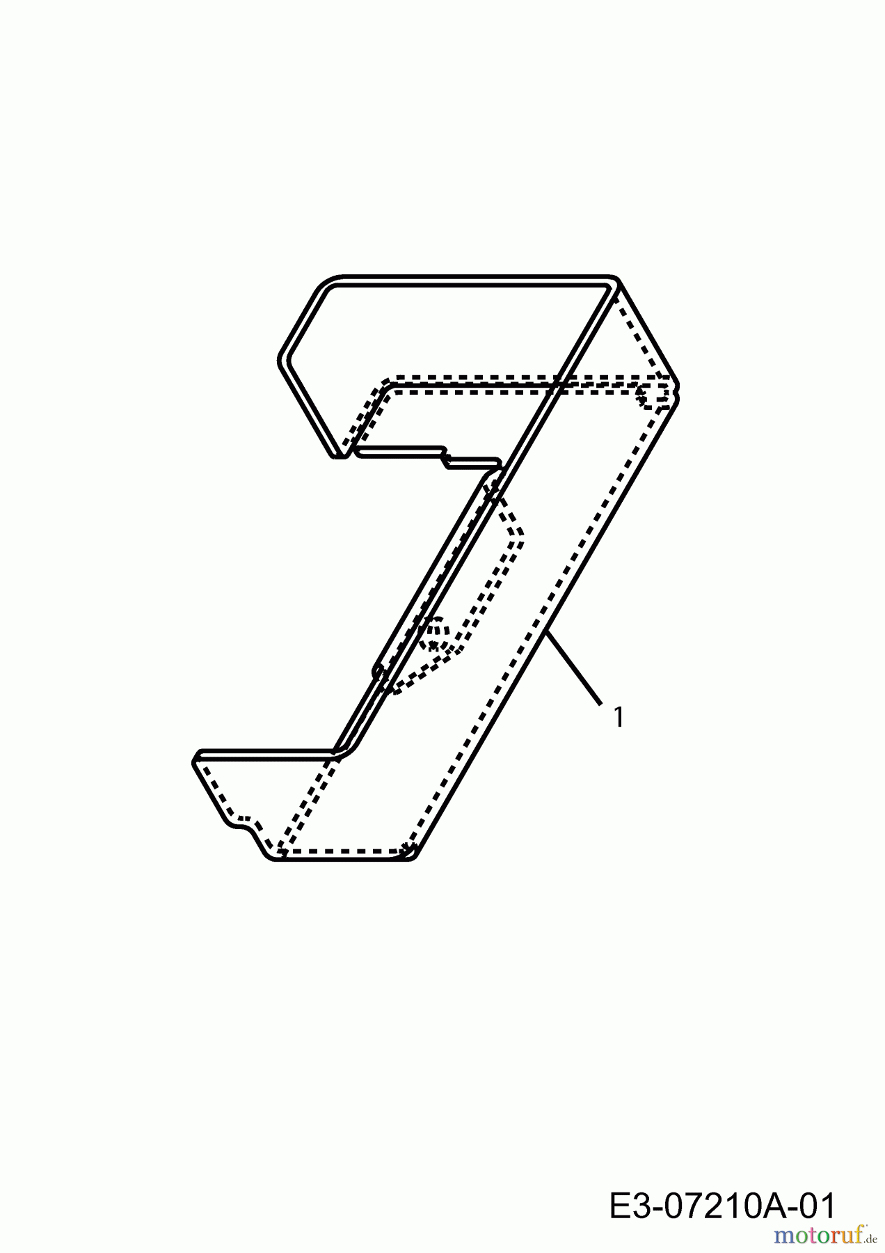 Craftsman Rasentraktoren LT 2000 (Hersteller MTD) 13AJ77SG699 (2011) Abdeckung Sitzschalter