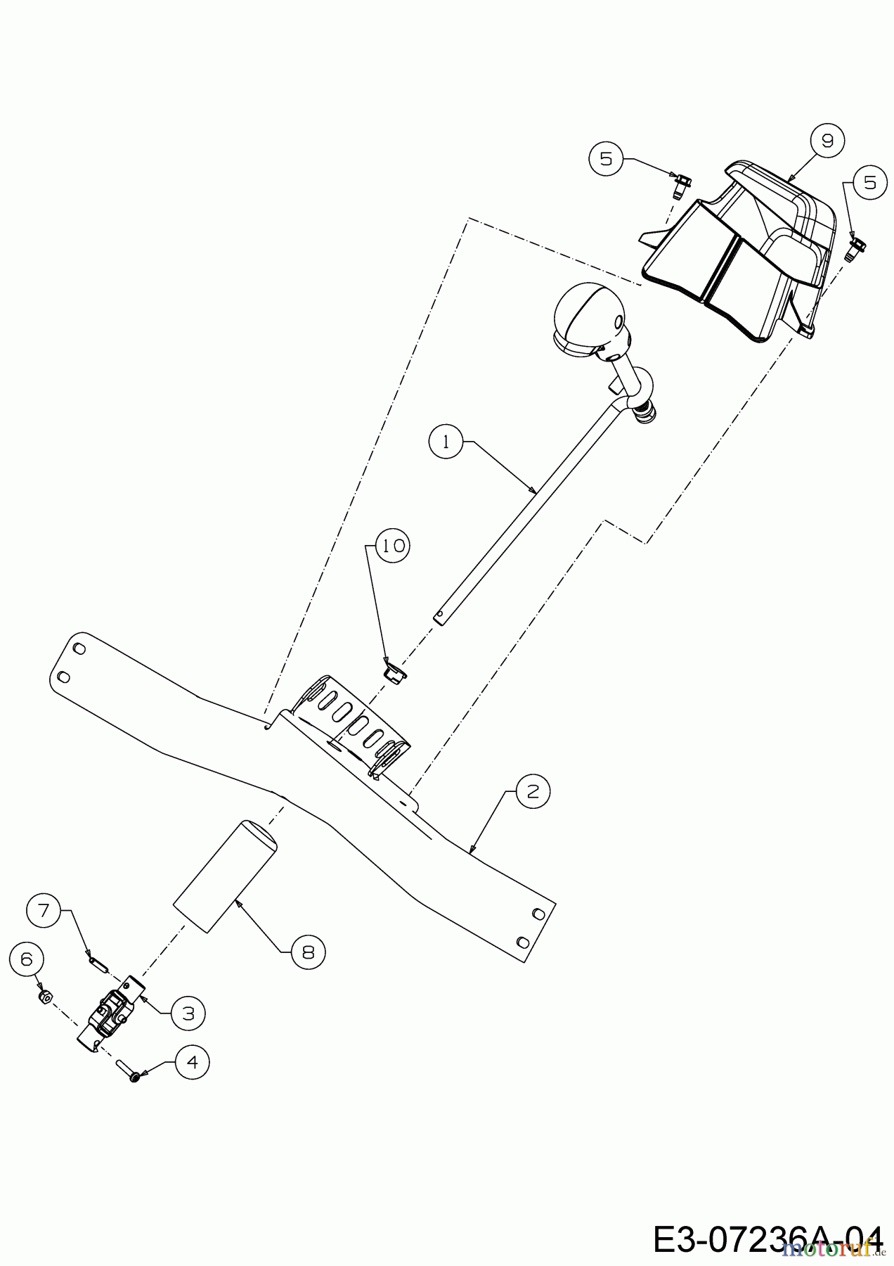 Cub Cadet Schneefräsen 221 LHP 31AR2T6D603 (2016) Drehsteuerung Auswurf