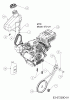 Cub Cadet 221 LHP 31AR2T6D603 (2018) Ersatzteile Keilriemen, Motor, Tank