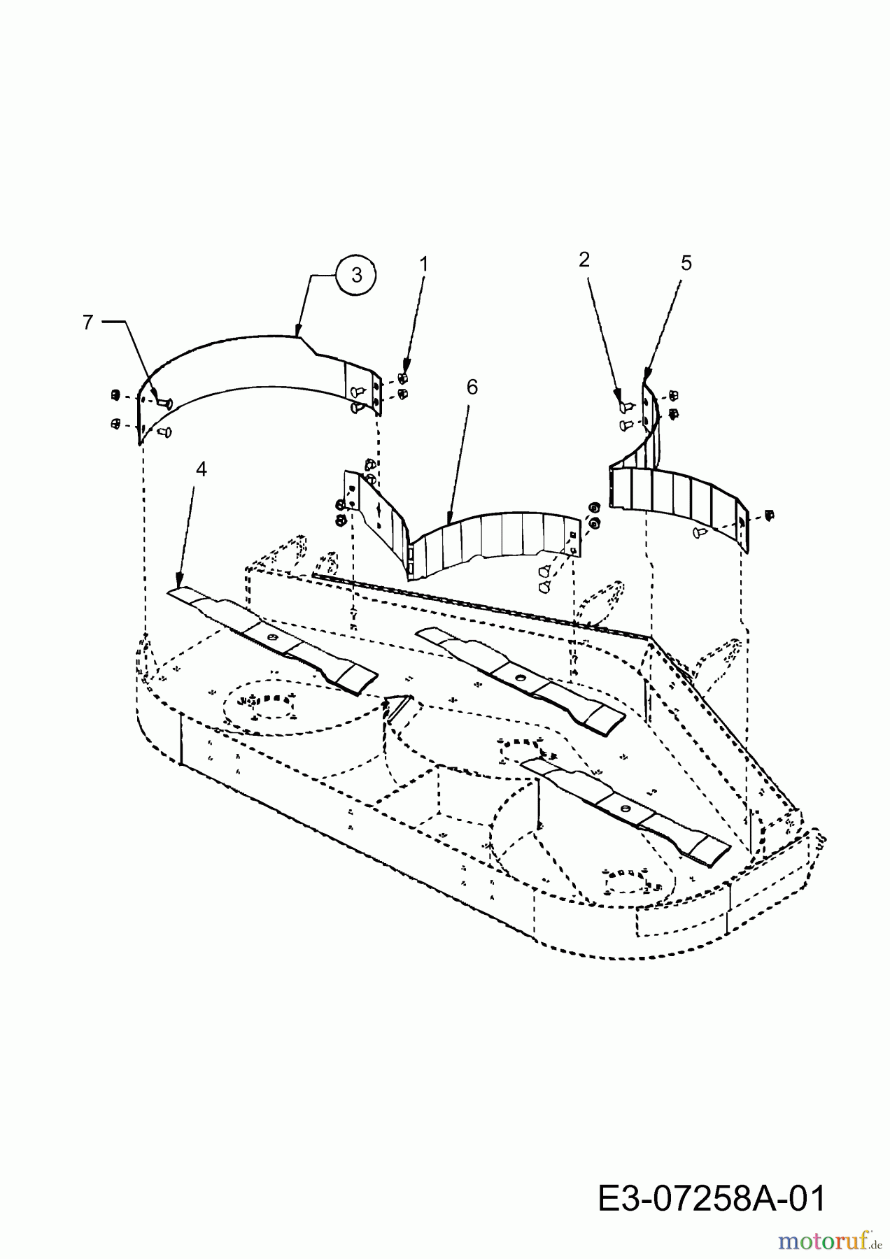  MTD Zubehör Zubehör Zero Turn Mulch Kits für Tank S 59A30030150  (2010) Grundgerät