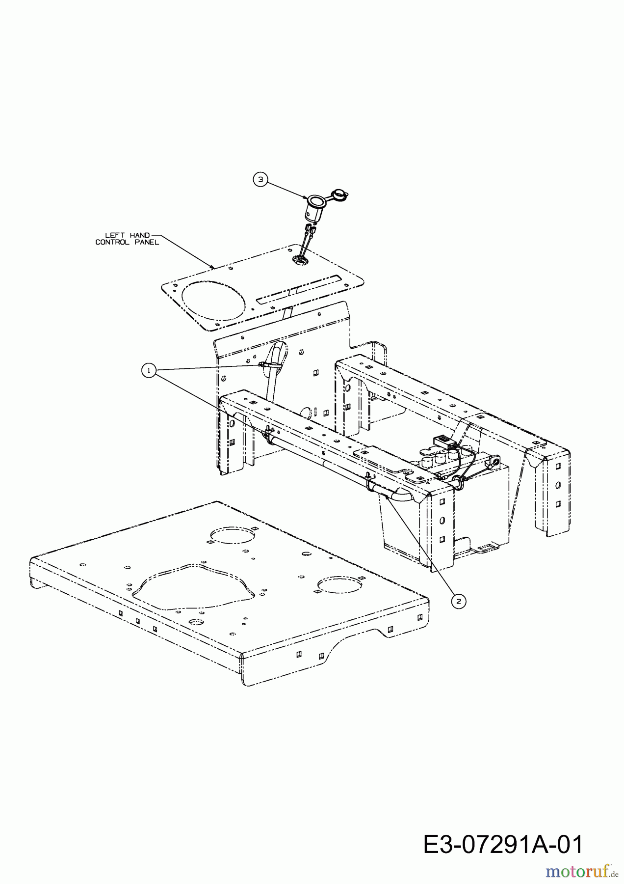 MTD Zubehör Zubehör Zero Turn 12 Volt Steckdose für Tank S 59A30021150 (2013) Grundgerät