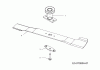 Wolf-Garten Expert 53 BA 12A-Q56K650 (2012) Ersatzteile Messer, Messeraufnahme