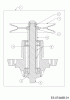 Qualcast LT 125-92 13HH765E639 (2014) Ersatzteile Messerspindel 618-0409C