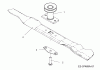 Cub Cadet CC 48 SPO 12A-16JS603 (2013) Ersatzteile Messer, Messeraufnahme
