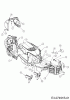 Cub Cadet CC 714 TE 13A277DE603 (2013) Ersatzteile Motorhaube 5-Style