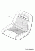 Cub Cadet CC 713 HA 13AY71DA603 (2012) Ersatzteile Sitz bis 10.02.2013