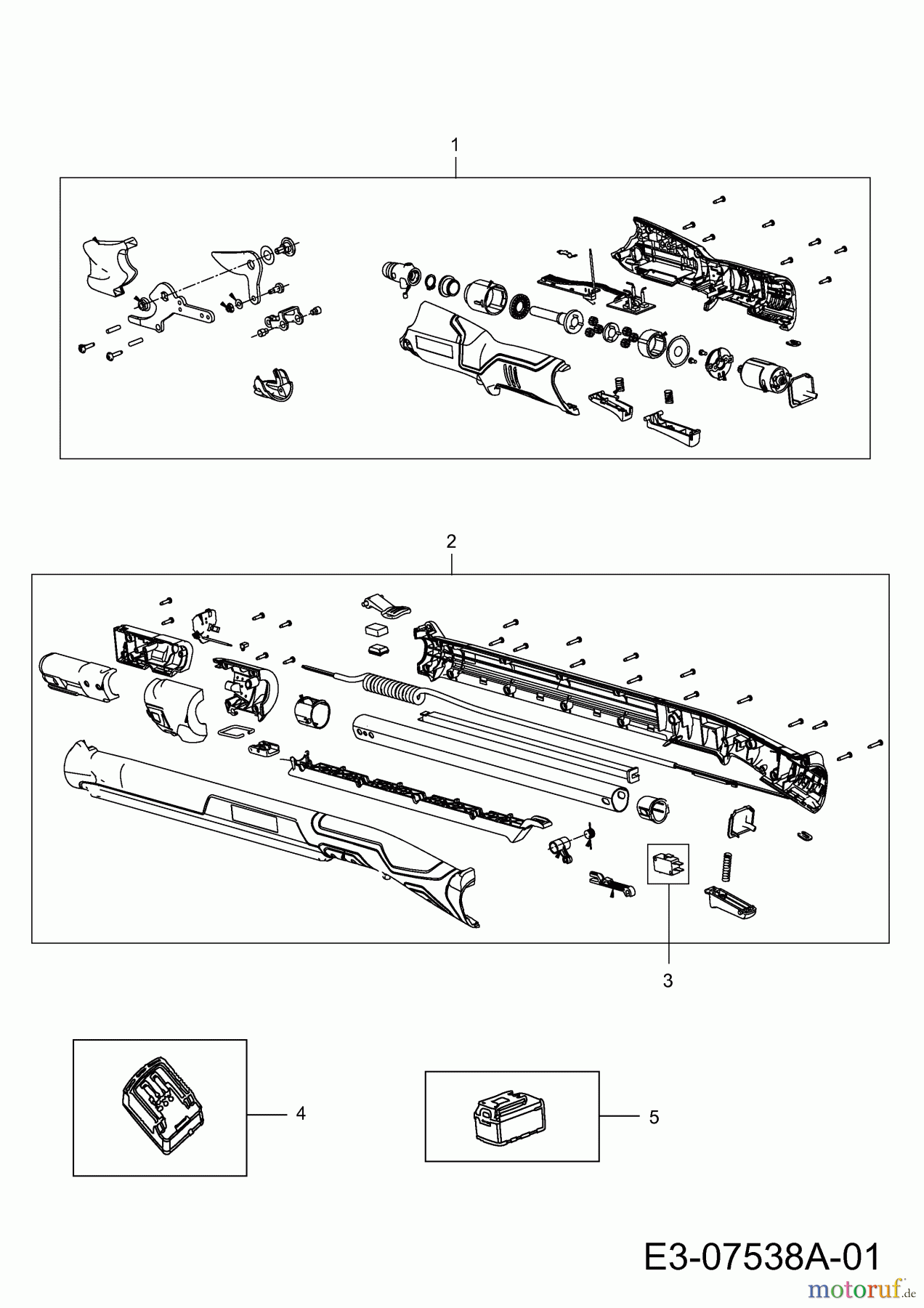  Wolf-Garten Akkuscheren RR-T 6000 41A10P-J650  (2013) Grundgerät