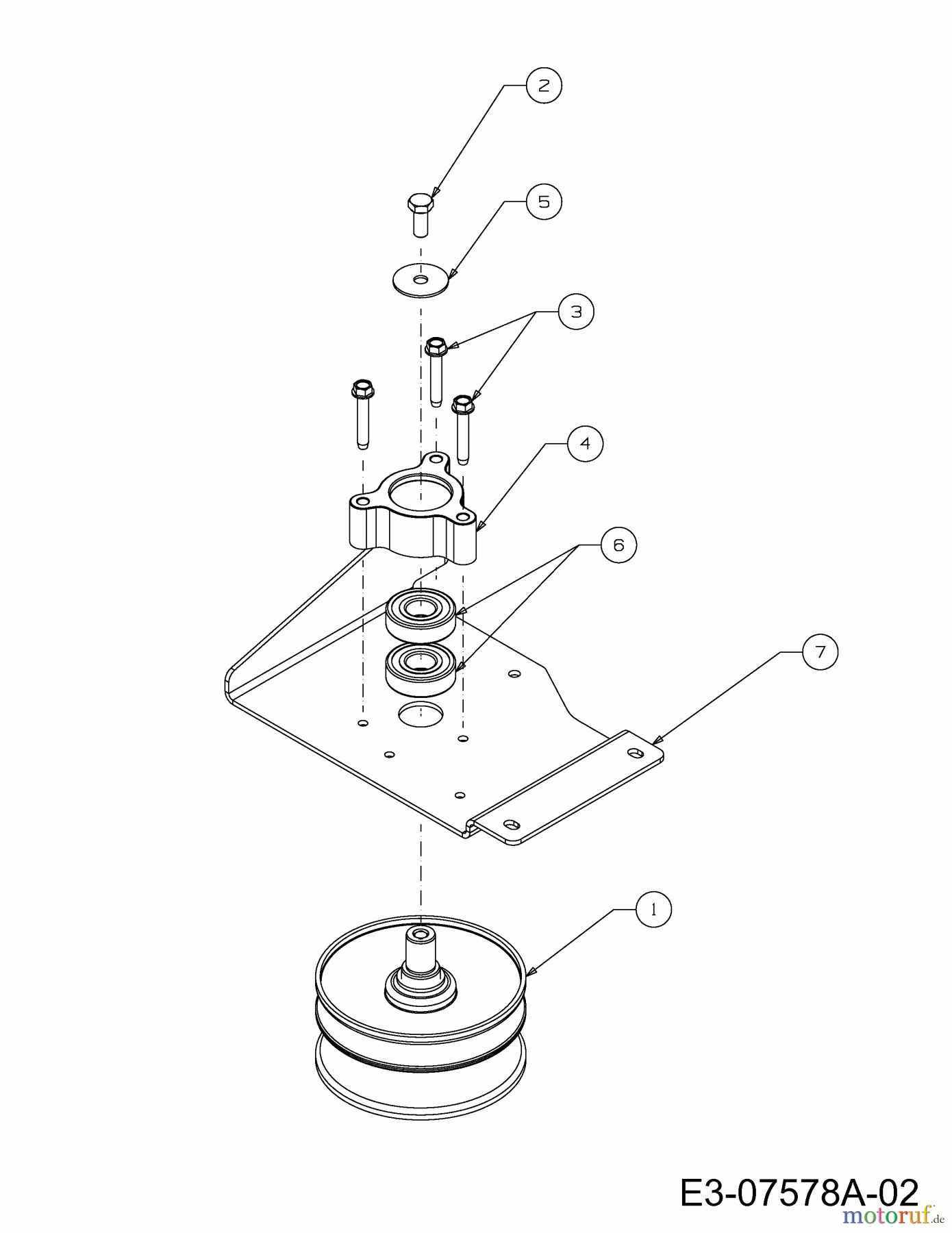 Cub Cadet Rasentraktoren CC 1020 ANK 13AP90AN603 (2012) Variator