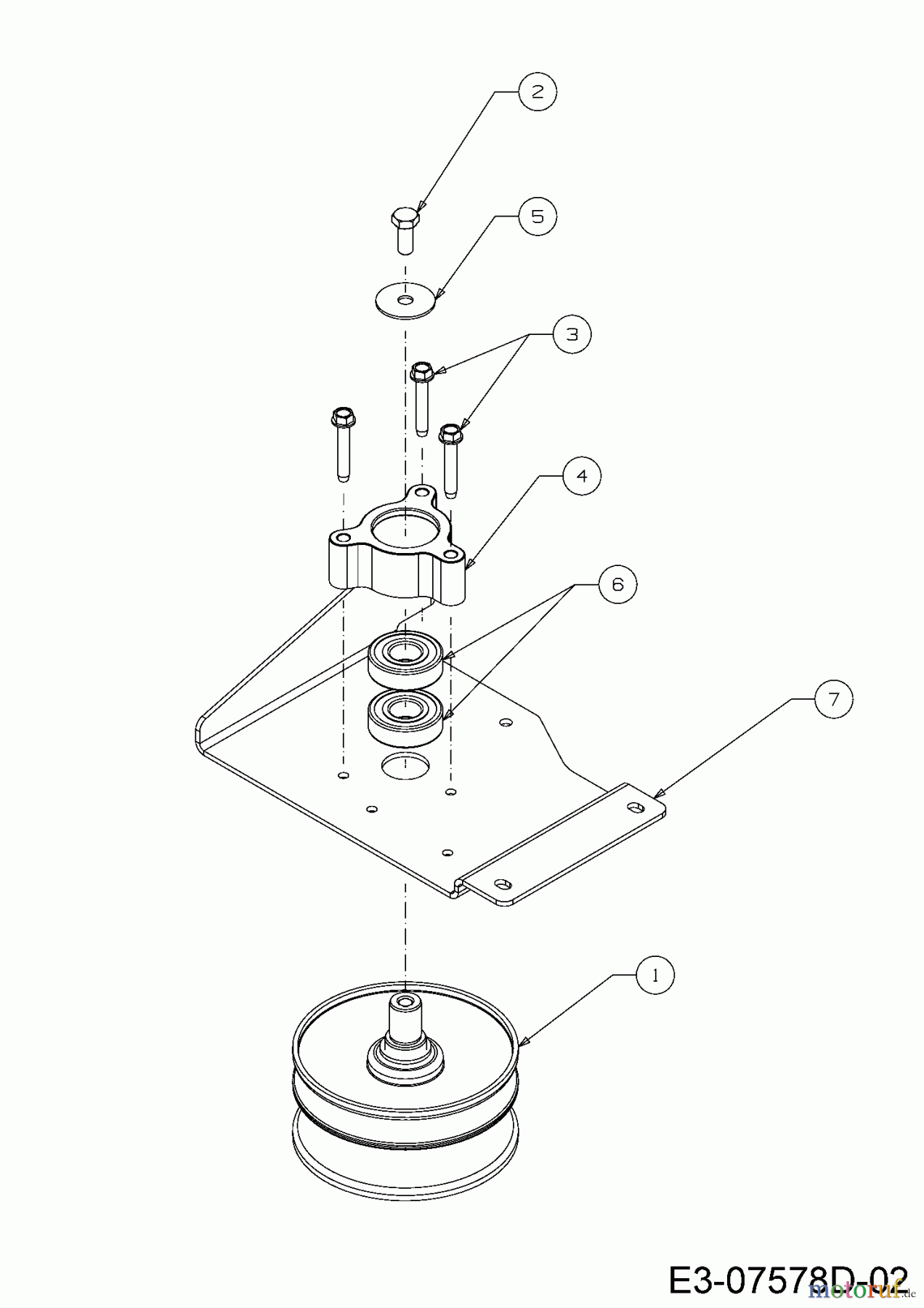 Cub Cadet Rasentraktoren CC 917 AN 13HN98AN603  (2016) Variator