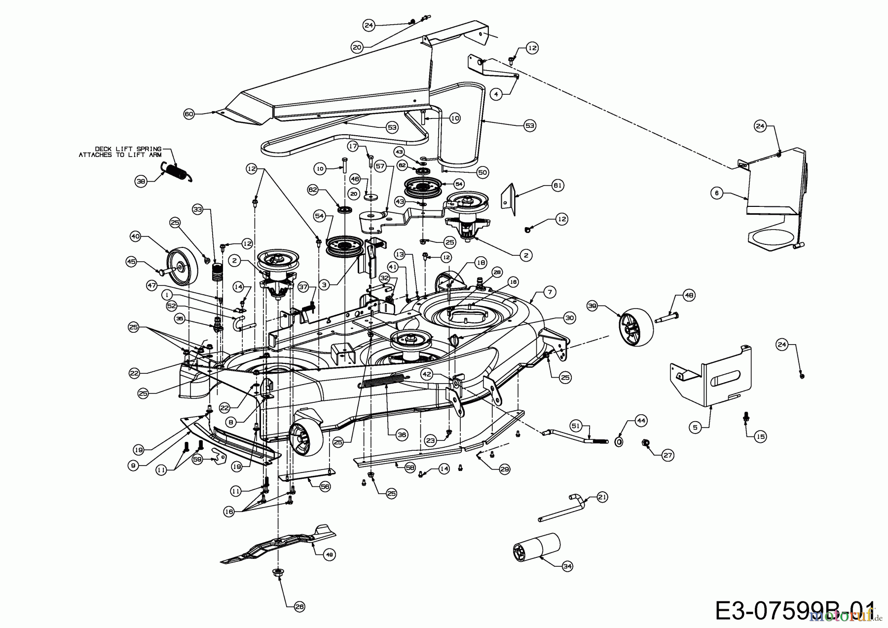  Massey Ferguson Rasentraktoren MF 50-24 SD 13BI92CP695  (2013) Mähwerk P (50