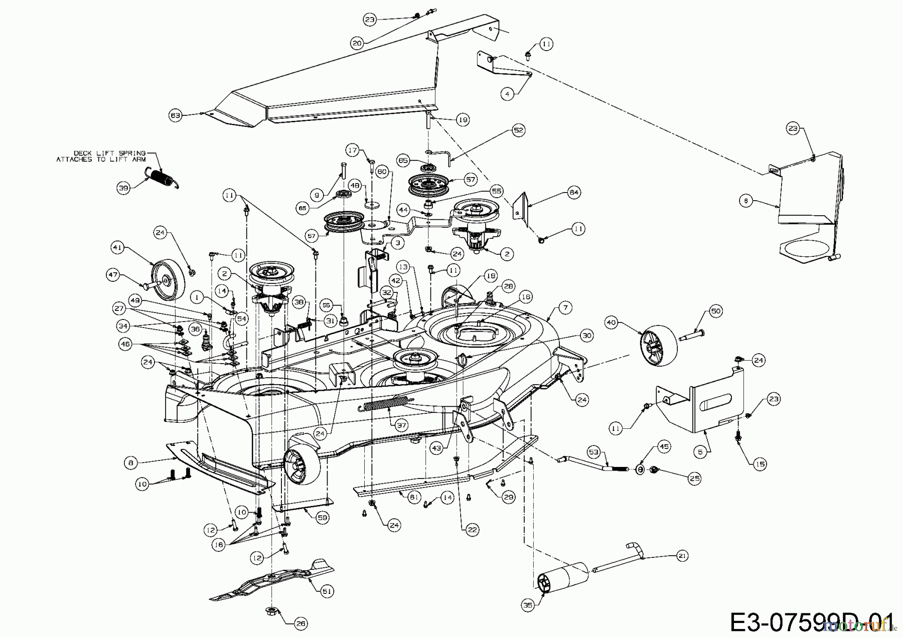  Massey Ferguson Rasentraktoren MF 50-24 SH 13HQ93GP695  (2016) Mähwerk P (50