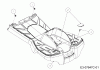 Wolf-Garten Scooter Mini / RDE 60 M 13A326SC650M (2015) Ersatzteile Trittbrett