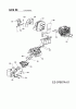 MTD GCS 50/45 41AY4350678 (2012) Ersatzteile Auspuff, Luftfilter, Vergaser