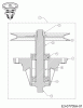 Cub Cadet Z-Force 46 S 17AI5BHH603 (2012) Ersatzteile Messerspindel 618-04865A