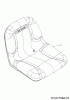 Cub Cadet LTX 1045 13WX91AT010 (2013) Ersatzteile Sitz