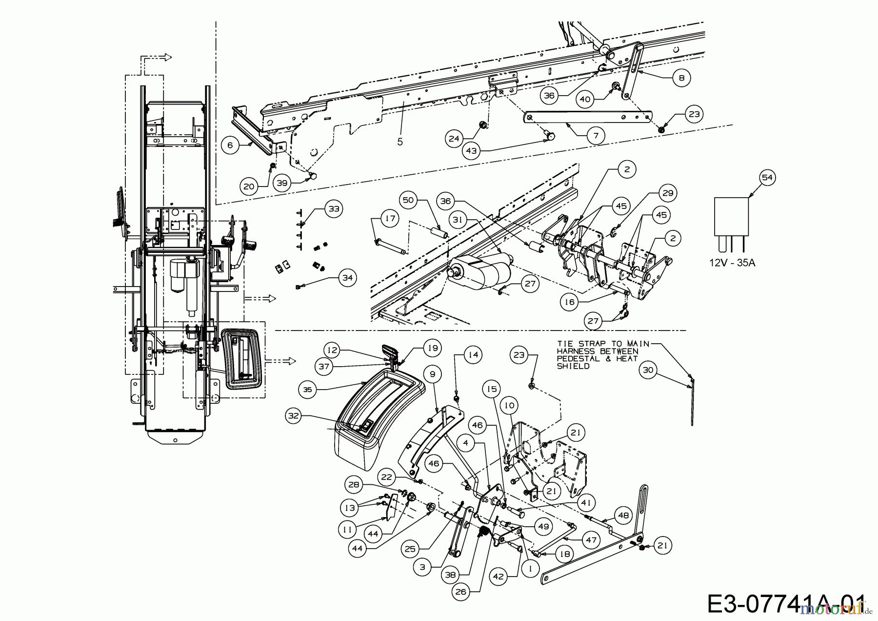  Cub Cadet Gartentraktoren GTX 2100 14A-3GE-603  (2012) Elektrische Korbentleerung, Rahmen