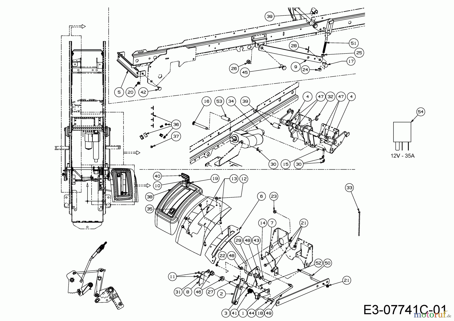  Cub Cadet Gartentraktoren GTX 2100 14A-3GE-603  (2015) Elektrische Mähwerksaushebung