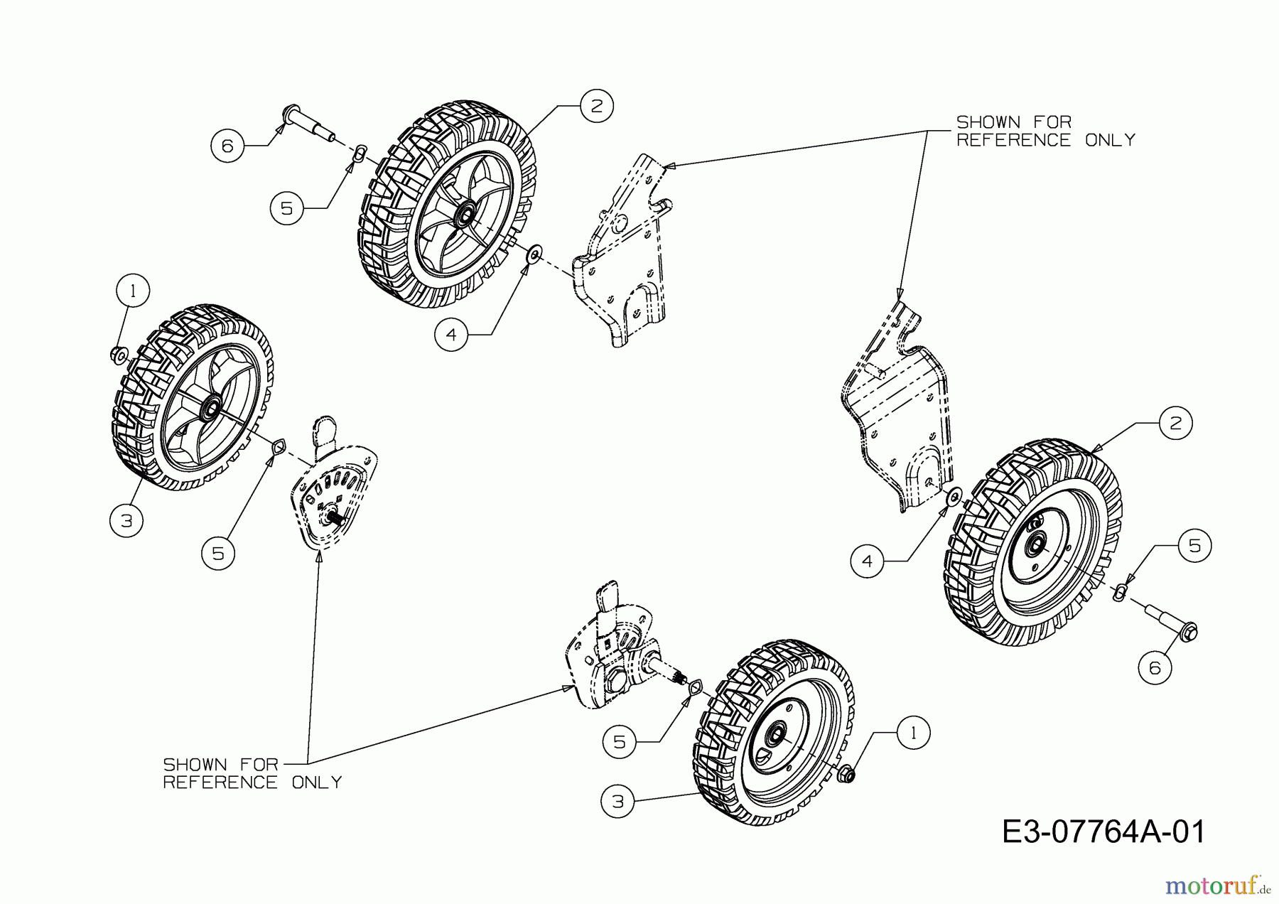  Yard-Man Laubläser, Laubsauger YARD VAC 24A-060F643  (2012) Räder