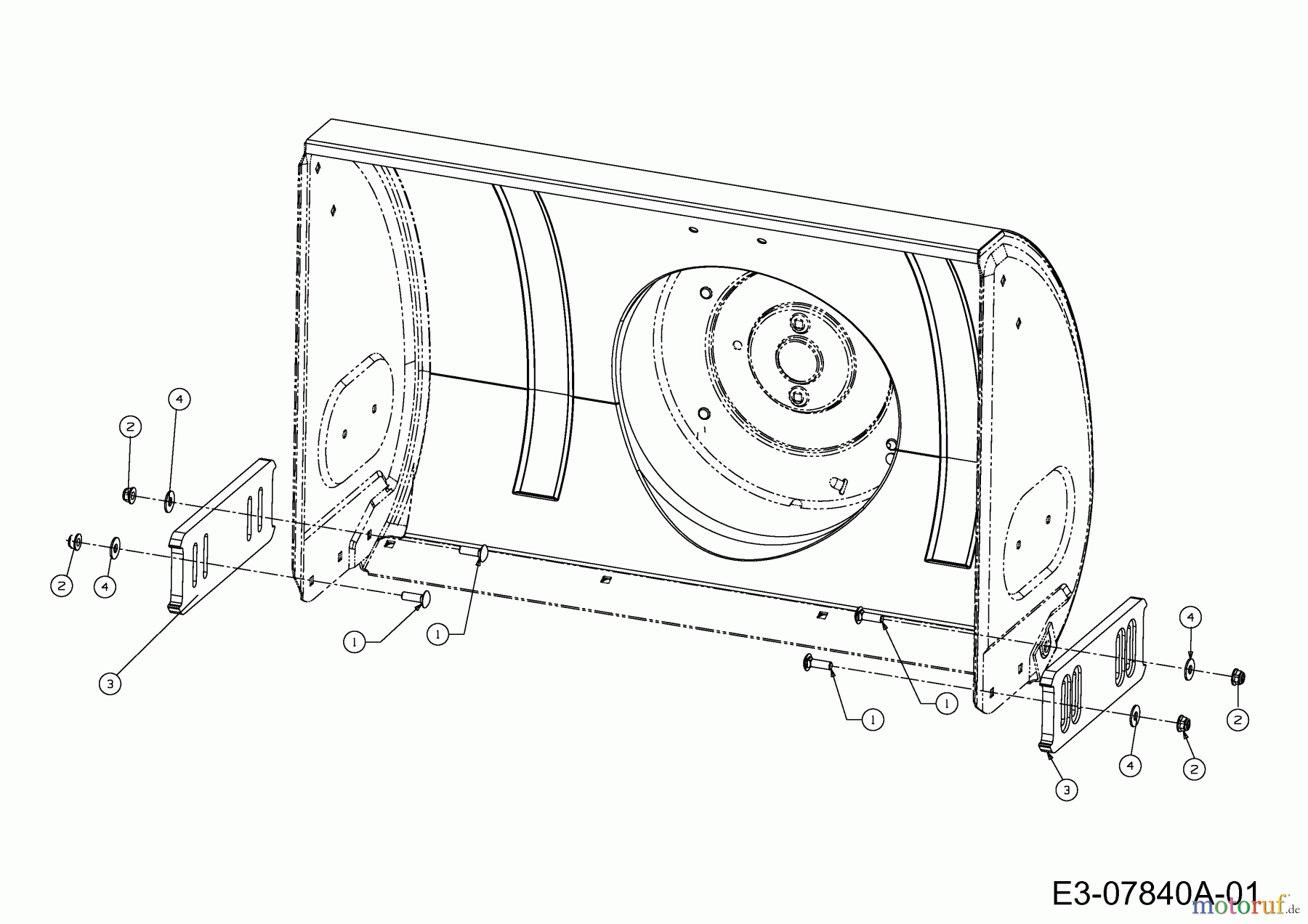 Cub Cadet Schneefräsen 730 HD TDE 31AY77KZ603 (2015) Gleitkufe