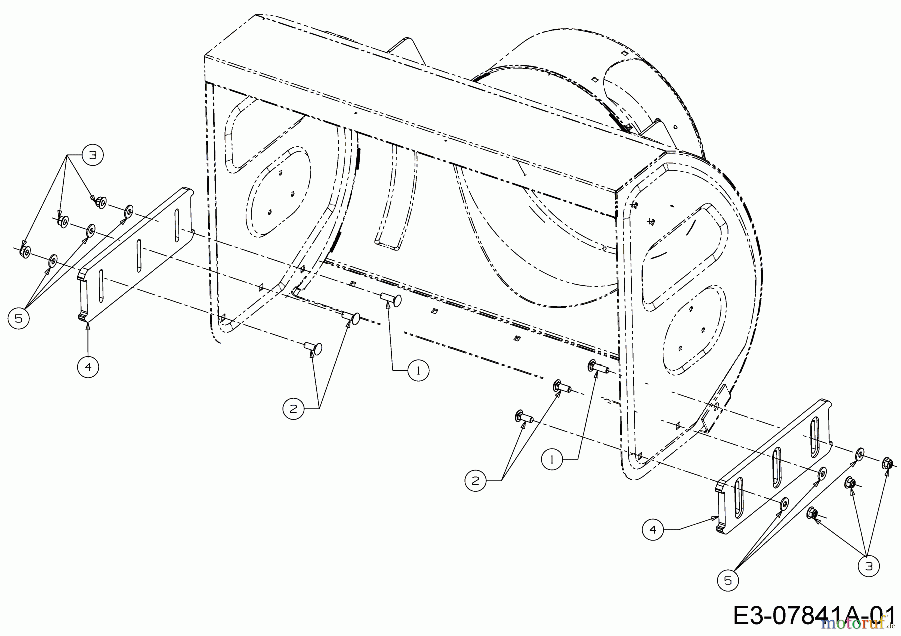  Cub Cadet Schneefräsen 945 SWE 31AY97KW603  (2013) Gleitkufe