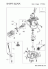 MTD-Motoren 1 P 70 RHA 752Z1P70RHA (2012) Ersatzteile Short Block