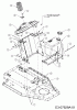 MTD Junior 115 13AC452C600 (2004) Ersatzteile Armaturenbrett, Tank