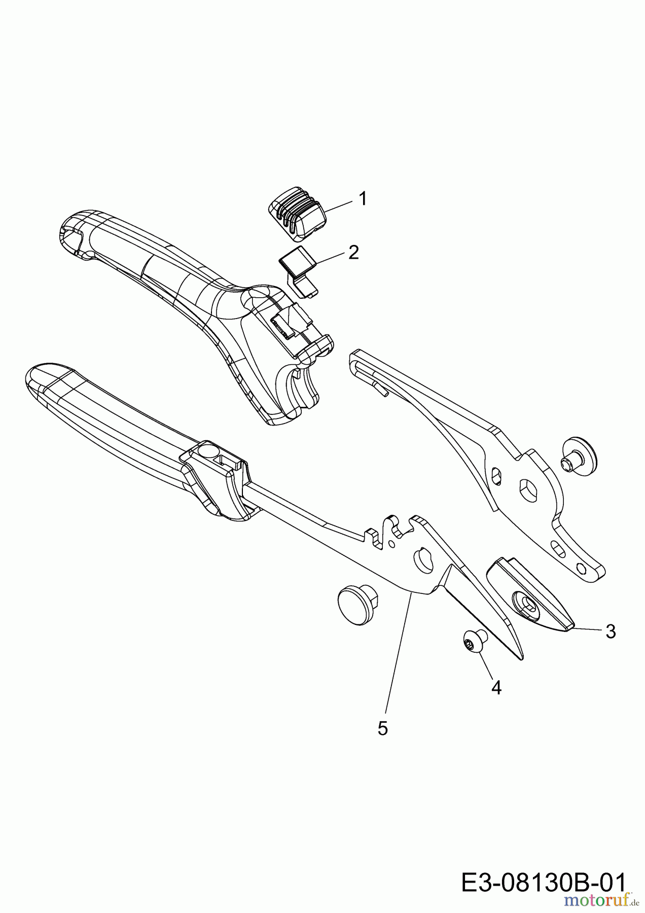 Wolf-Garten Gartenscheren (Amboss) RS 4000 73AFA005650  (2014) Grundgerät