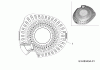 Cub Cadet CC 53 SPS HW 12A-85J3603 (2013) Ersatzteile Motorhaube M8