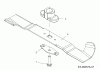 E-Flor 46 B 11A-J48R645 (2013) Ersatzteile Messer, Messeraufnahme